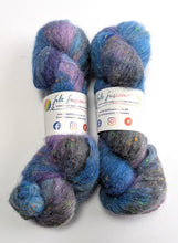 Load image into Gallery viewer, Nurple neon neps fluff 4ply/fingering weight
