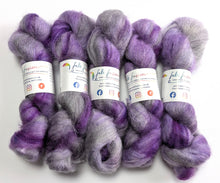 Load image into Gallery viewer, Grurple kid mohair/silk laceweight yarn - 50g
