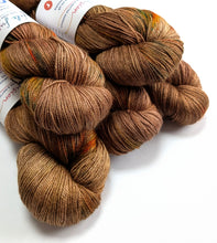 Load image into Gallery viewer, Radagast on baby camel/silk 4ply/fingering weight yarn.
