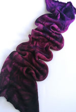 Load image into Gallery viewer, Deep purple and pink gradient superwash merino/nylon sock yarn blank. freeshipping - Felt Fusion
