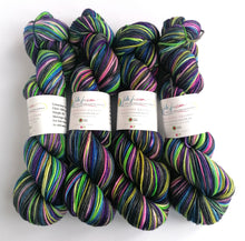 Load image into Gallery viewer, Celestial, hand dyed on superwash merino crazy 8 DK. freeshipping - Felt Fusion
