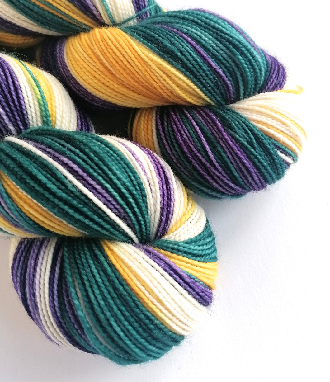 Yule on a high twist Superwash Merino/Nylon sock yarn. freeshipping - Felt Fusion