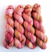 Load image into Gallery viewer, Aster on Superwash BFL/nylon sock yarn. freeshipping - Felt Fusion
