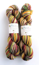 Load image into Gallery viewer, Vintage Christmas on superwash merino/cashmere/nylon sock yarn. freeshipping - Felt Fusion
