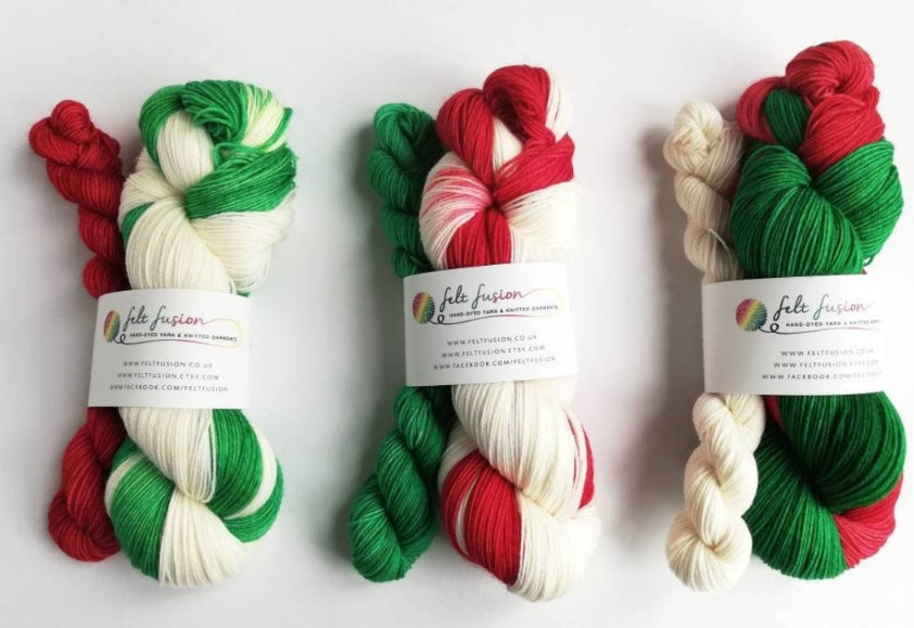 Self striping on sale sock yarn