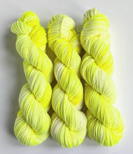 Load image into Gallery viewer, Fluorine on superwash merino/nylon DK.
