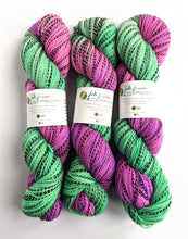 Load image into Gallery viewer, Seasaw high twist superwash merino/nylon &quot;Zebra&quot; sock yarn.
