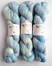 Load image into Gallery viewer, Hydrogen, on superwash merino/nylon sock yarn.
