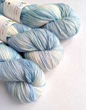 Load image into Gallery viewer, Hydrogen, on superwash merino/nylon sock yarn.
