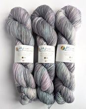 Load image into Gallery viewer, Zephyr, on superwash merino/nylon sock yarn.
