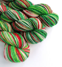 Load image into Gallery viewer, Hand dyed yarn pre-order - Holly Jolly Christmas - Dyed to Order. freeshipping - Felt Fusion
