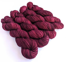 Load image into Gallery viewer, Mega Pint on superwash merino/nylon sock yarn.

