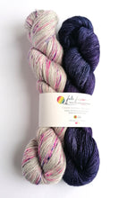 Load image into Gallery viewer, Nurple - 200g 4ply/sock yarn shawl set. freeshipping - Felt Fusion
