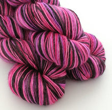 Load image into Gallery viewer, Pop Your Cherry on superwash Merino/Silk singles 4ply/fingering weight. freeshipping - Felt Fusion
