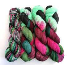 Load image into Gallery viewer, Pretty Pink Polly on superwash BFL/nylon sock yarn. freeshipping - Felt Fusion
