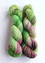 Load image into Gallery viewer, Solar dyed superwash merino/nylon sock yarn.
