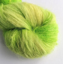 Load image into Gallery viewer, Hand dyed Suri Alpaca 4ply Cloud Fluff yarn. freeshipping - Felt Fusion
