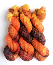 Load image into Gallery viewer, What Katie Did on superwash BFL/nylon sock yarn. freeshipping - Felt Fusion
