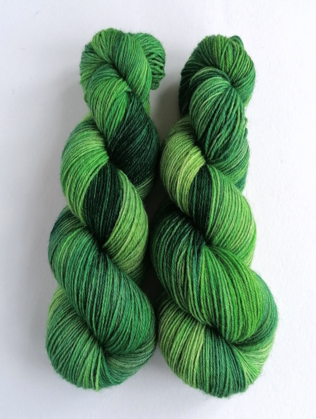 Hand dyed British wool sock yarn, Superwash Exmoor Blueface/Corriedale/Zwartbles/nylon freeshipping - Felt Fusion