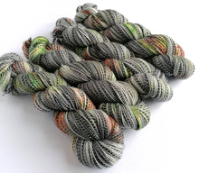 Load image into Gallery viewer, Zombie on high twist superwash merino/nylon &quot;Zebra&quot; sock yarn. freeshipping - Felt Fusion

